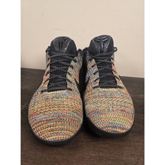 Nike Kobe 11 XI Elite Low Flyknit iD Men\'s Size 8.5 903710-993 Multicolor RARE main image 4